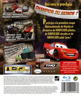 Cars : La Coupe Internationale De Martin - Dos
