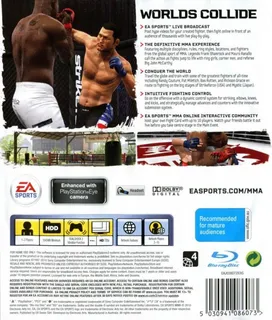 EA Sports MMA - Dos