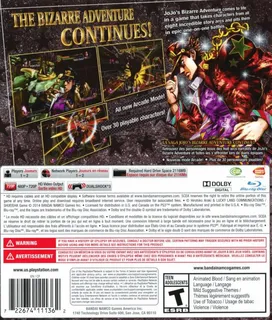 JoJo's Bizarre Adventure : All Star Battle - Dos