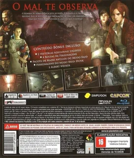 Resident Evil : Revelations 2 dos