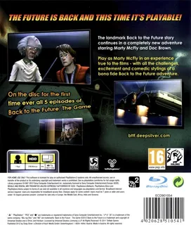 Retour vers le Futur : Le Jeu - Dos