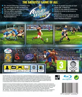 Rugby League Live - Dos