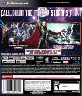 Thor : Dieu du Tonnerre dos