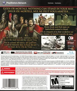 Warriors : Legends of Troy dos