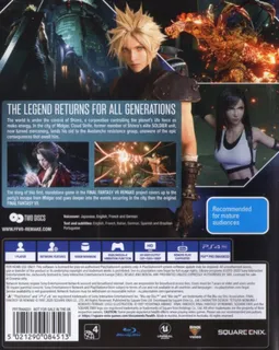 Final Fantasy 7 - Remake - Dos