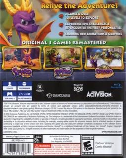 Spyro - Reignited Trilogy dos