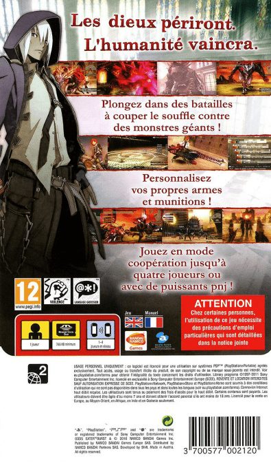 Jaquette arrière