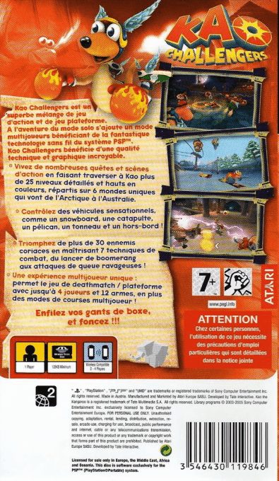 Jaquette arrière