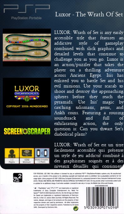 Jaquette arrière
