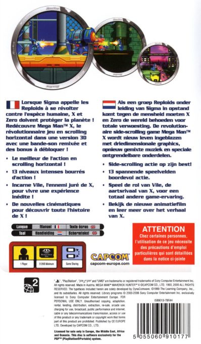 Jaquette arrière