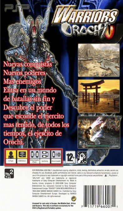 Mussang Orochi - Mawang Jaerim Plus - Dos