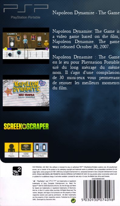 Jaquette arrière