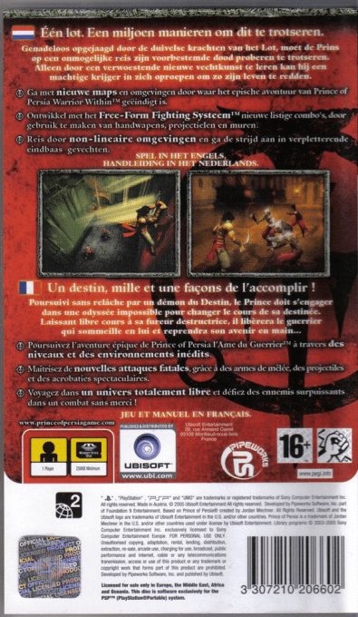 Jaquette arrière