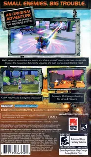 Ratchet & Clank : La Taille, Ça Compte - Dos