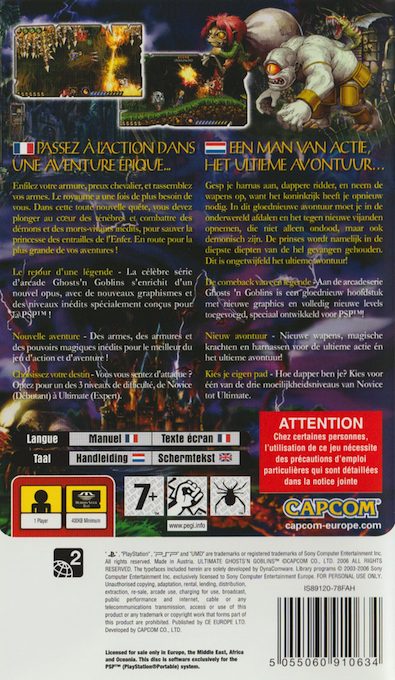 Jaquette arrière