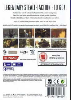 Metal Gear Solid HD Collection dos