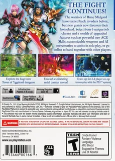 Ragnarok Odyssey Ace - Dos
