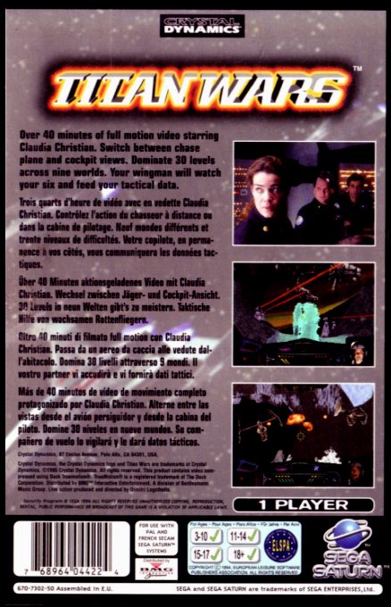 Jaquette arrière
