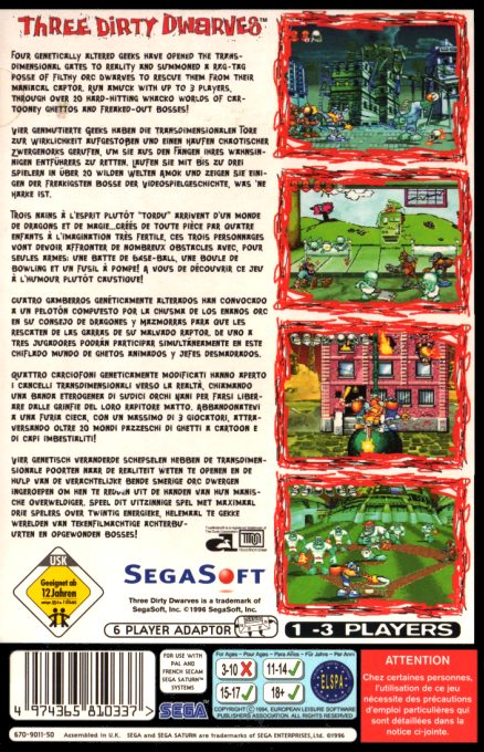 Jaquette arrière