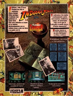 Indiana Jones And The Last Crusade - The Graphic Adventure - Dos