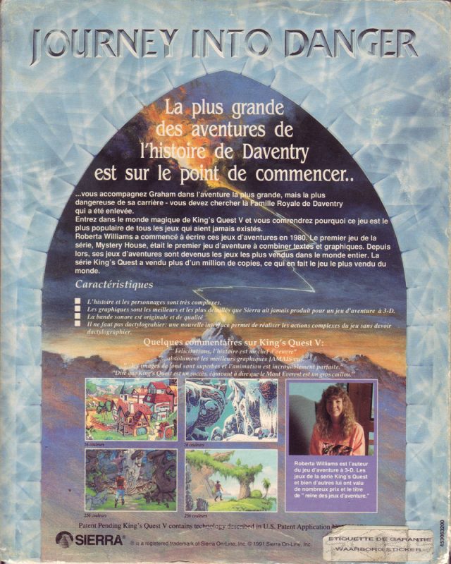 Jaquette arrière