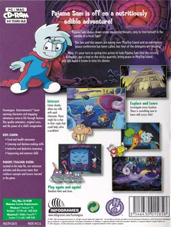 Pajama Sam 3 - You Are What You Eat From Your Head to Your Feet - Dos