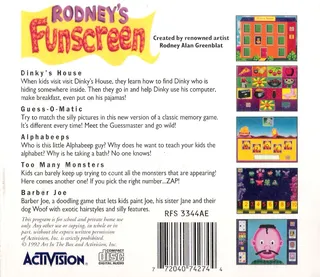 Rodney's Fun Screen - Dos
