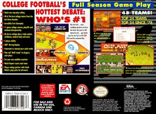 Bill Walsh College Football - Dos