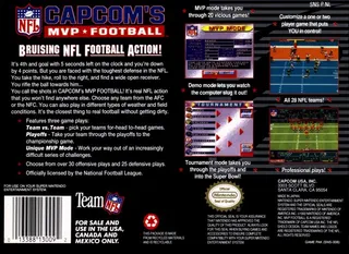 Capcom's MVP Football - Dos