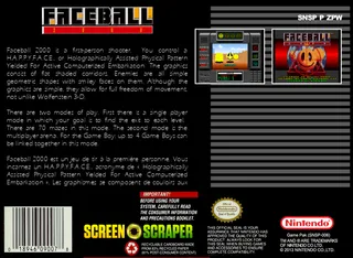 Faceball 2000 - Dos