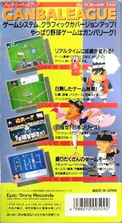Hakunetsu Pro Yakyuu '94 - Ganba League 3 - Dos
