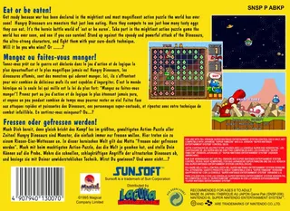 Hungry Dinosaurs - Dos