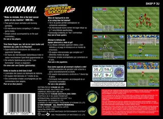 International Superstar Soccer - Dos