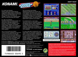 International Superstar Soccer Deluxe - Dos