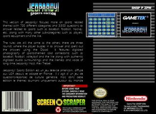 Jeopardy! : Sports Edition - Dos