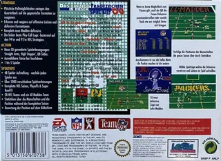 Madden NFL 95 - Dos