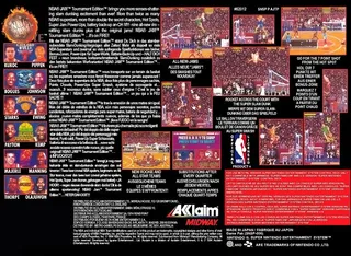 NBA Jam Tournament Edition - Dos