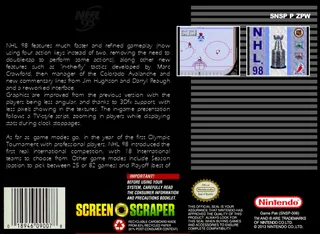 NHL 98 - Dos