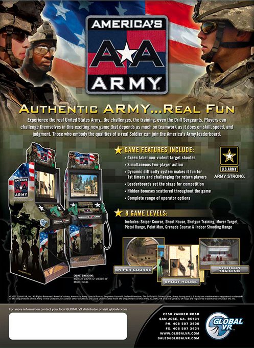 America's Army Arcade