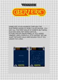 Berzerk Debugged - Dos