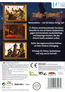 Billy the Wizard : Rocket Broomstick Racing - Dos