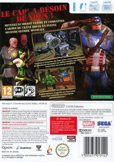 Captain America : Super Soldat - Dos