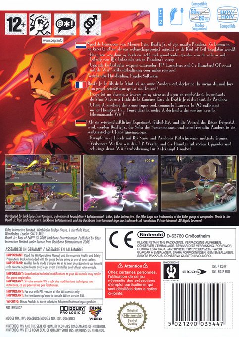 Jaquette arrière