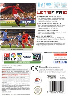 FIFA Soccer 10 - Dos