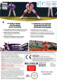 Grand Chelem Tennis - Dos