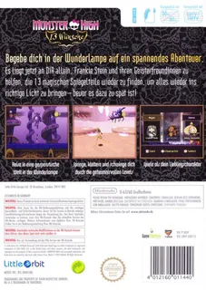 Monster High : 13 souhaits dos