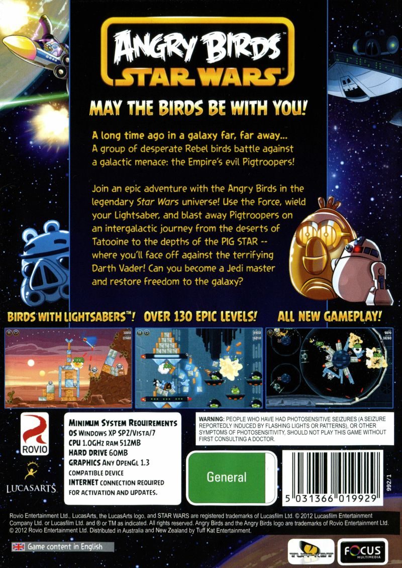 Angry Birds: Star Wars - Dos