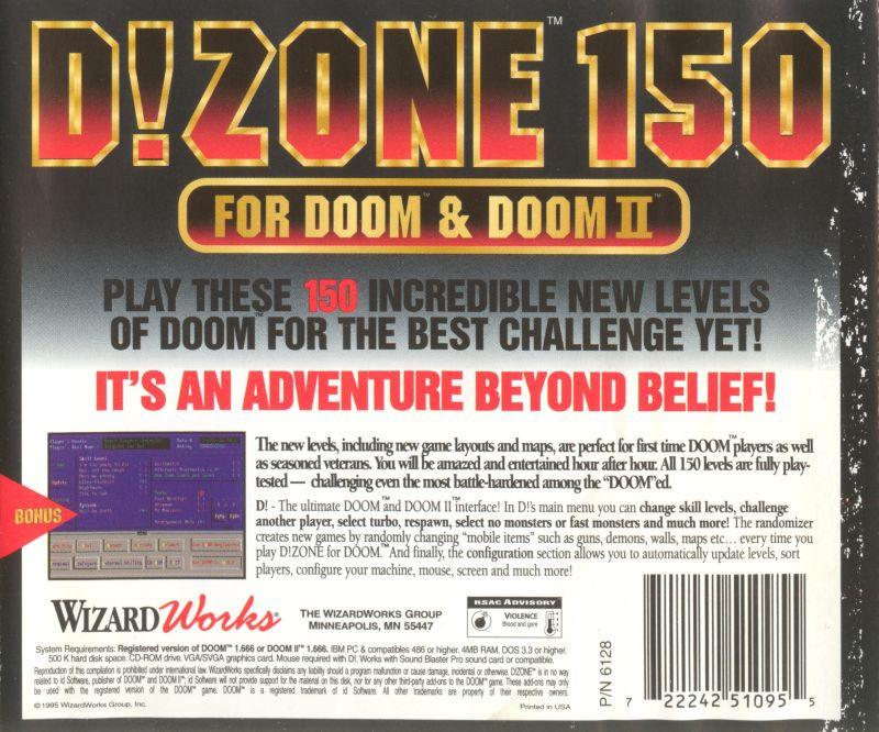 D!Zone 150 - Dos
