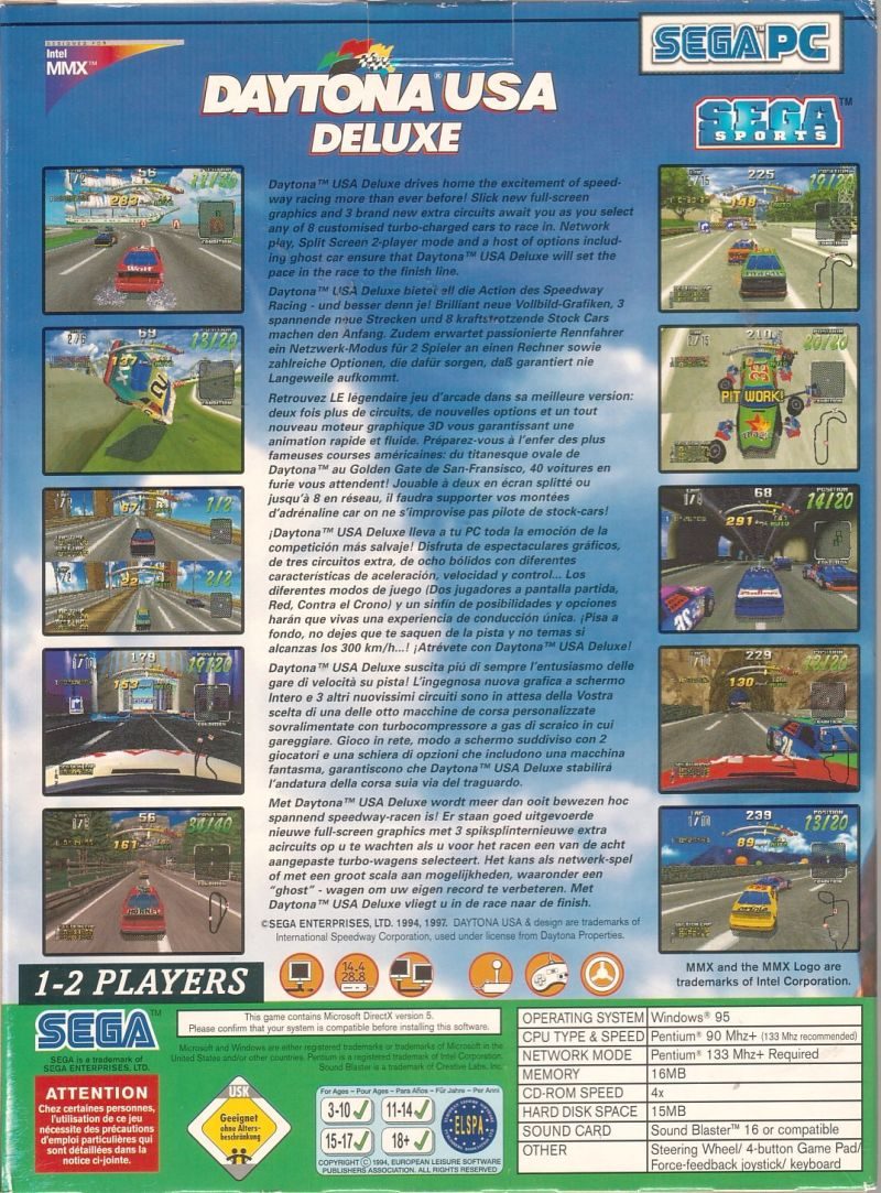 Daytona USA Deluxe - Dos