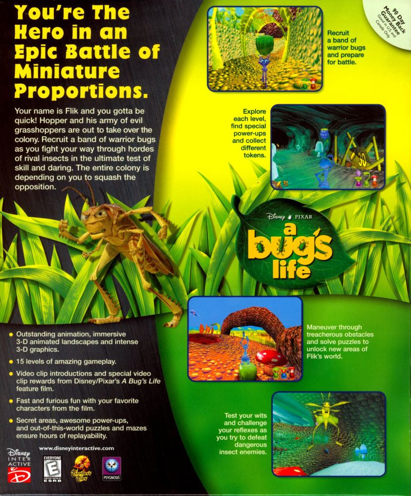 Disney-Pixar A Bug's Life - Megaminimondo - Dos